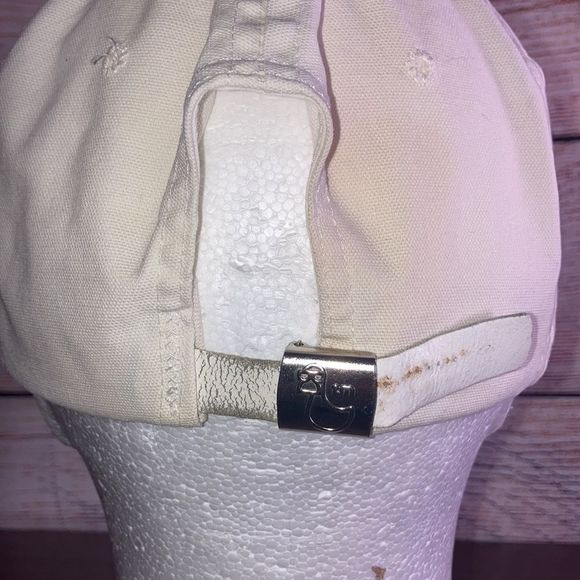 Vintage First Flight White & Yellow Adjustable Hat - Picture 4 of 10